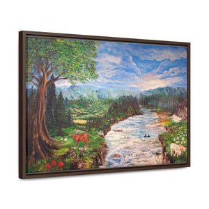 Horizontal Framed Premium Gallery Wrap Canvas