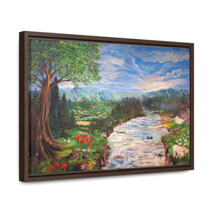 Horizontal Framed Premium Gallery Wrap Canvas