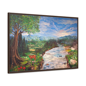 Horizontal Framed Premium Gallery Wrap Canvas