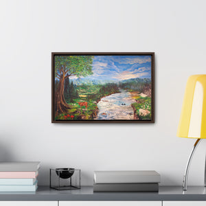 Horizontal Framed Premium Gallery Wrap Canvas