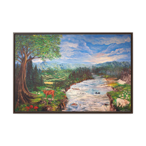 Horizontal Framed Premium Gallery Wrap Canvas